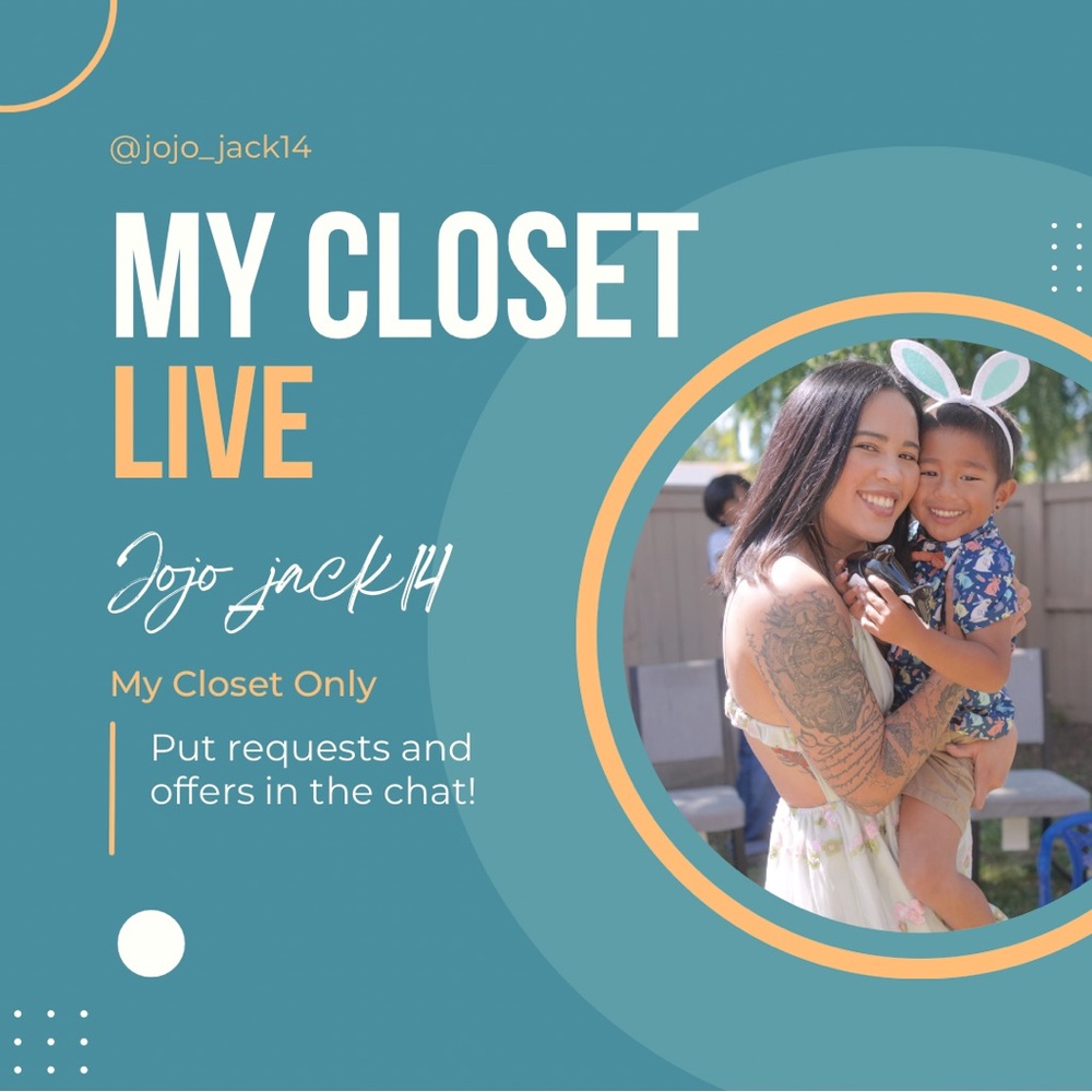 My Closet Live Listing